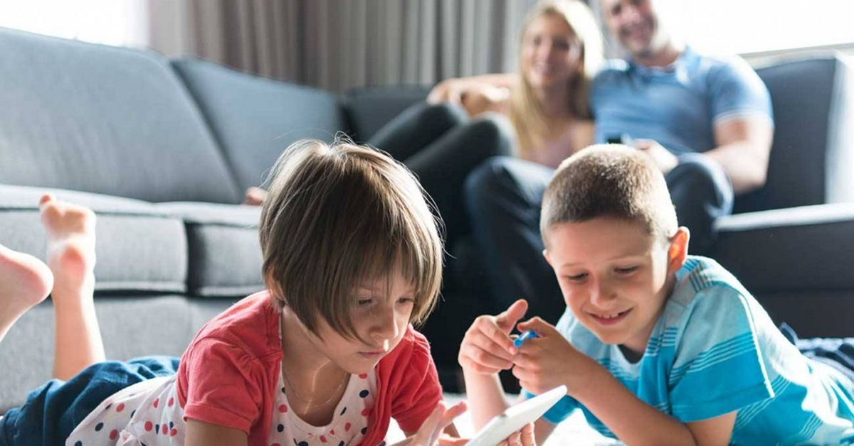 kids at home