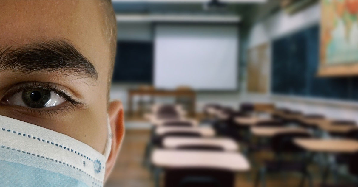 mask school