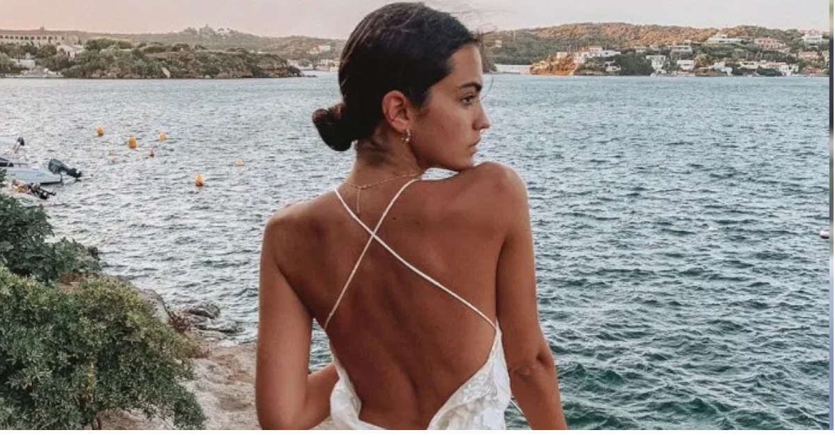 great skin white dress