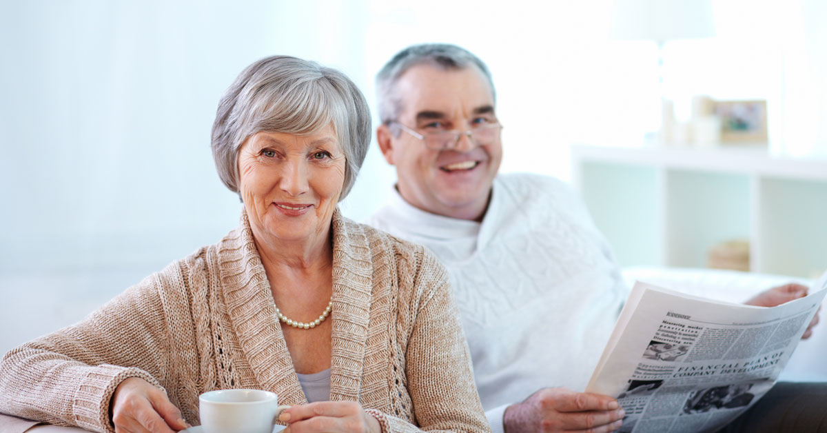 elder couple