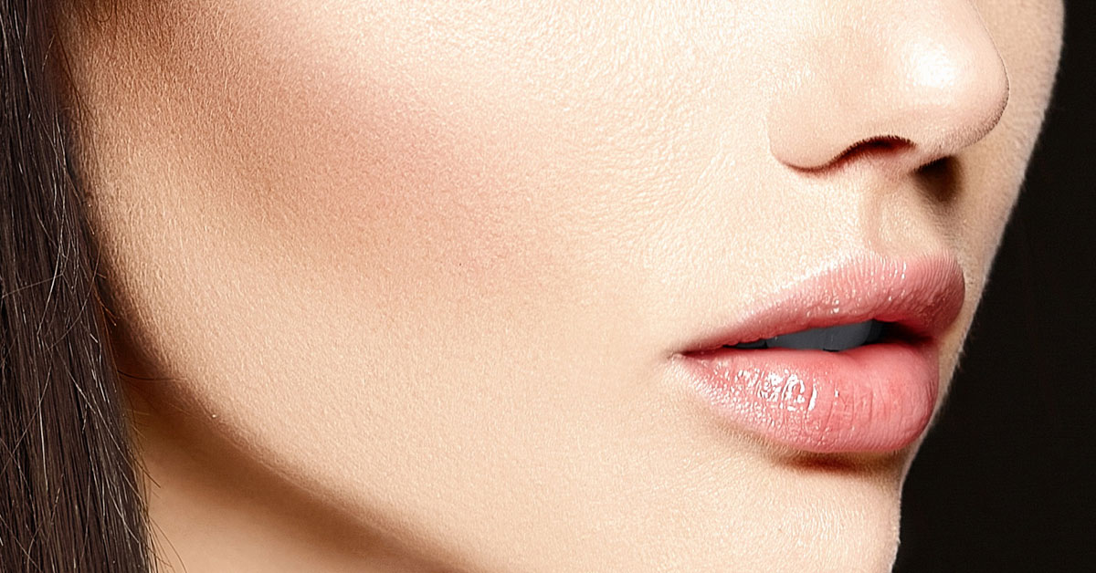 pink lips