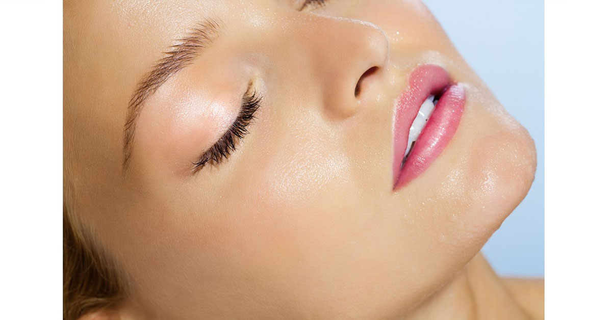 glowing makeup