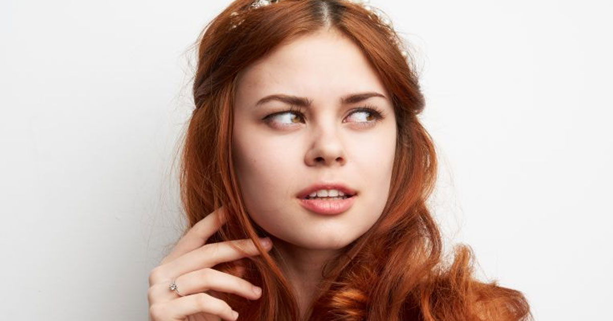 pretty hair red