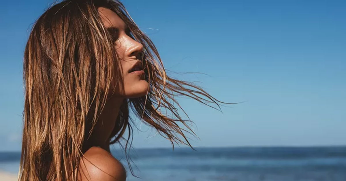 girl on the beach