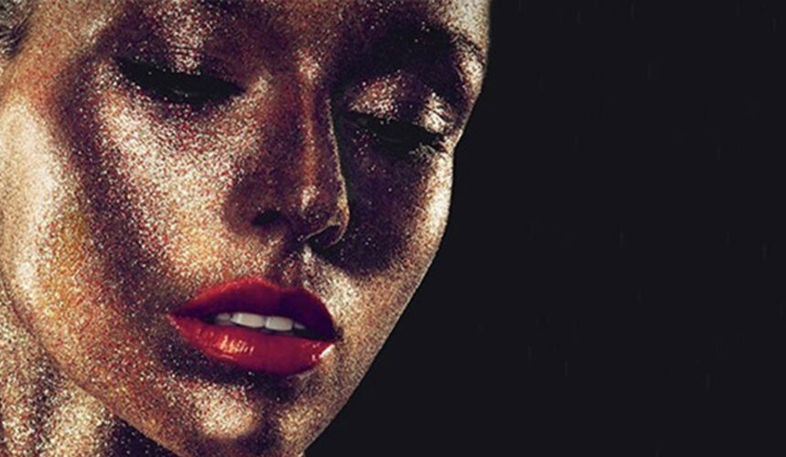 golden-face-woman